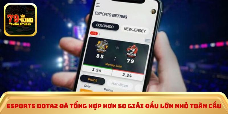 Esports Dota2 đã tổng hợp hơn 50 giải đấu lớn nhỏ toàn cầu